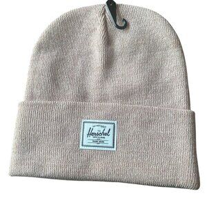 Herschel Supply Women’s Rib Knit Beanie Ash Rose One Size Unisex,Outdoor,New